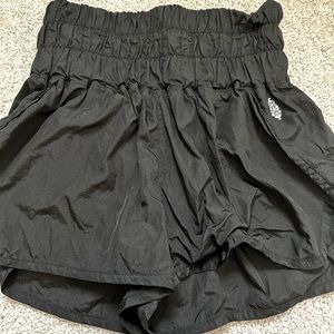 Free people Black Way Home Shorts